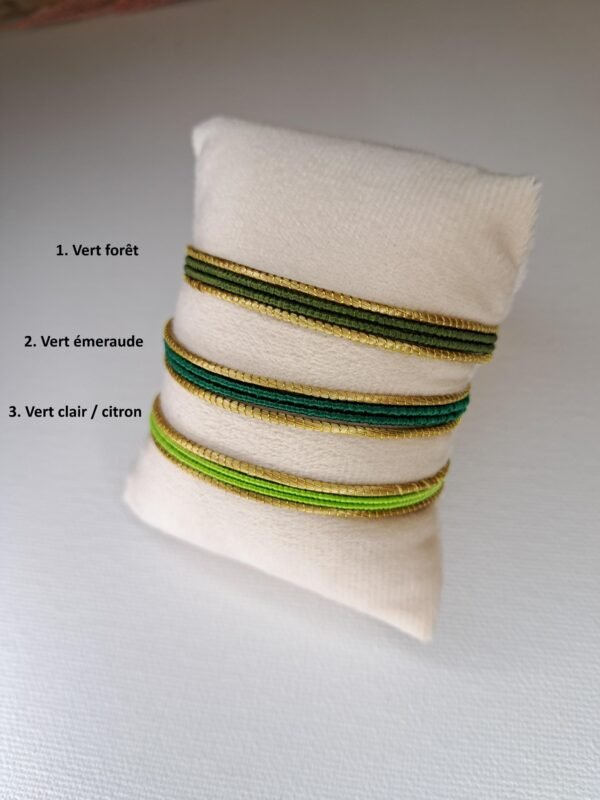 Bracelet artisanal en capim dourado, l’or végétal du Brésil