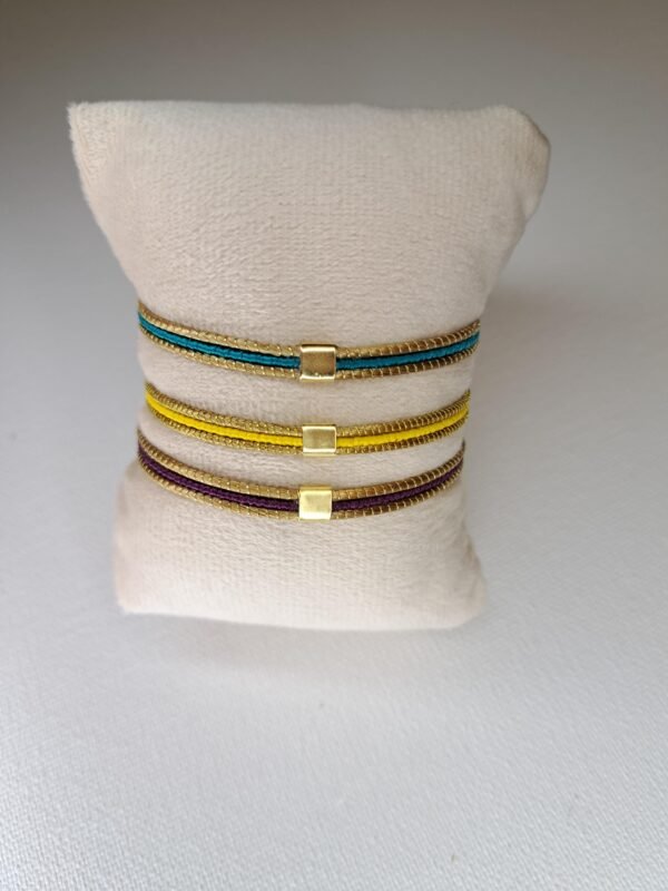 Bracelet artisanal en capim dourado, l’or végétal du Brésil