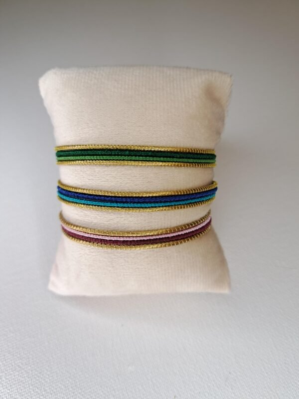 Bracelet artisanal en capim dourado, l’or végétal du Brésil