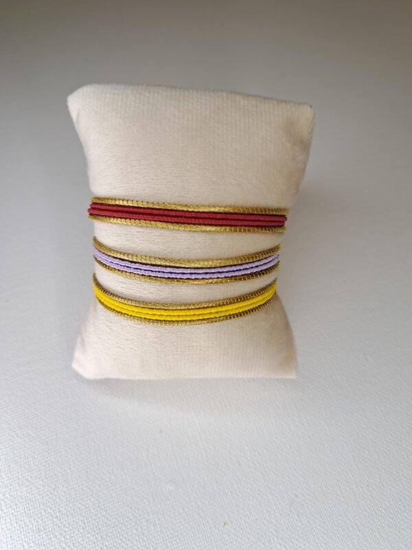 Bracelet artisanal en capim dourado, l’or végétal du Brésil