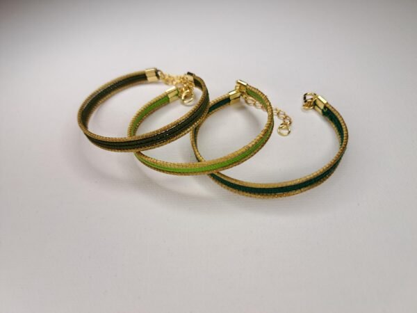 Bracelet artisanal en capim dourado, l’or végétal du Brésil